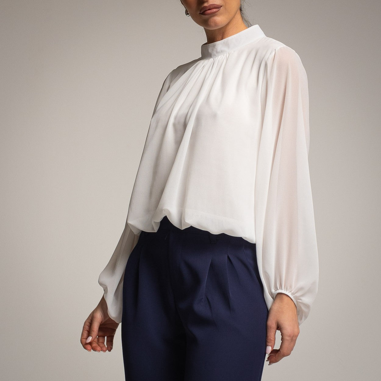 WHITE ELEGANT SHIRT