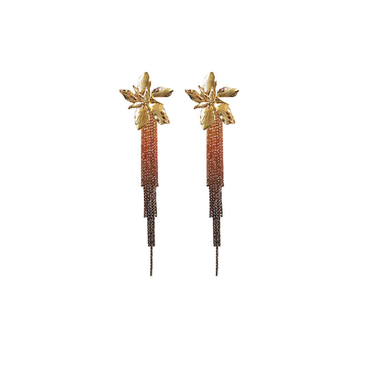 AMBER EXOTICA EARRINGS