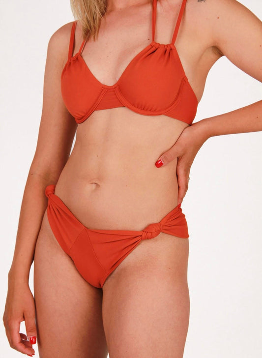 AMMAZONICA TOP DE BIKINI ARO OCRE
