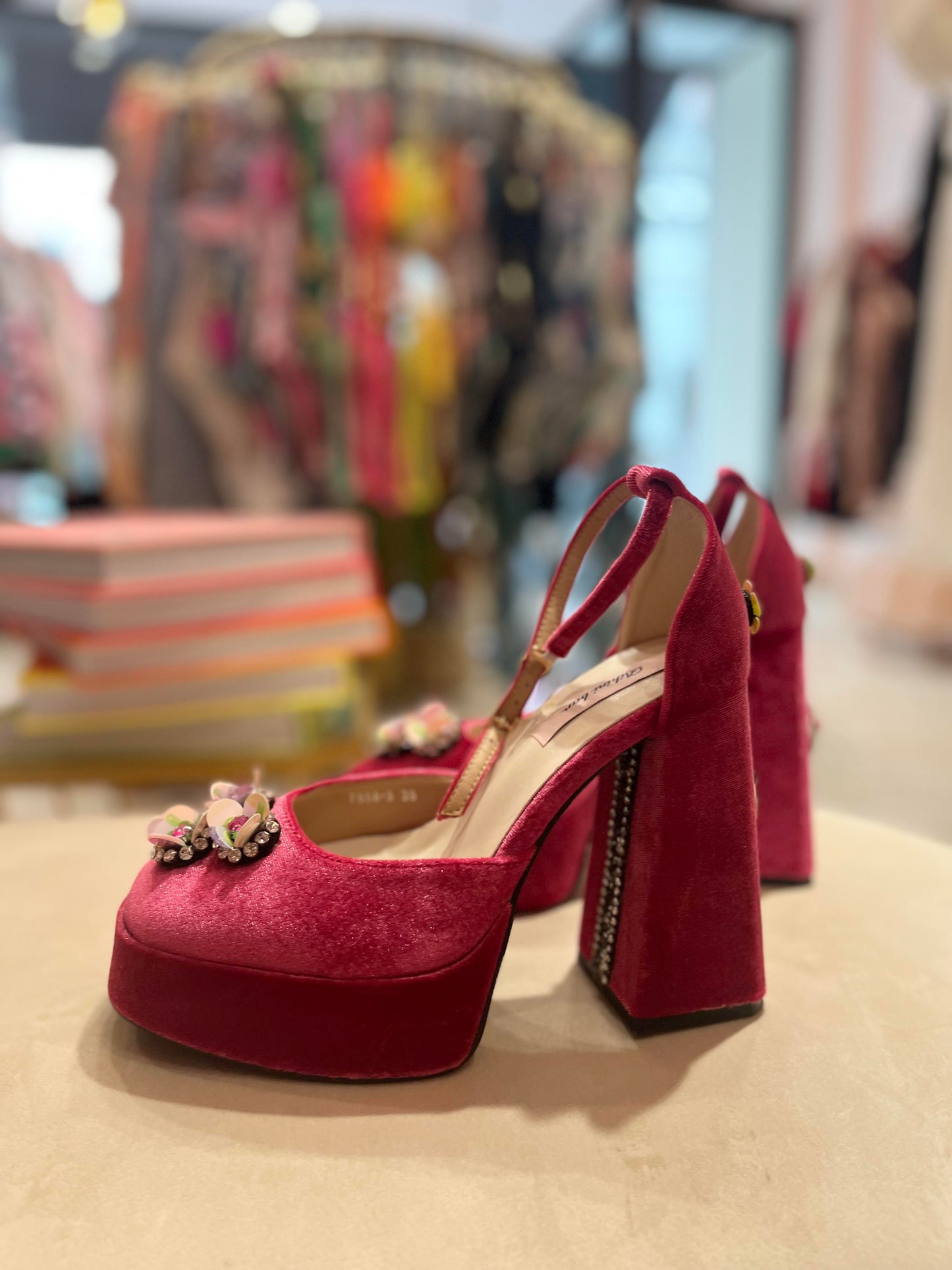 FRAMBOISE PLATEFORM HEELS