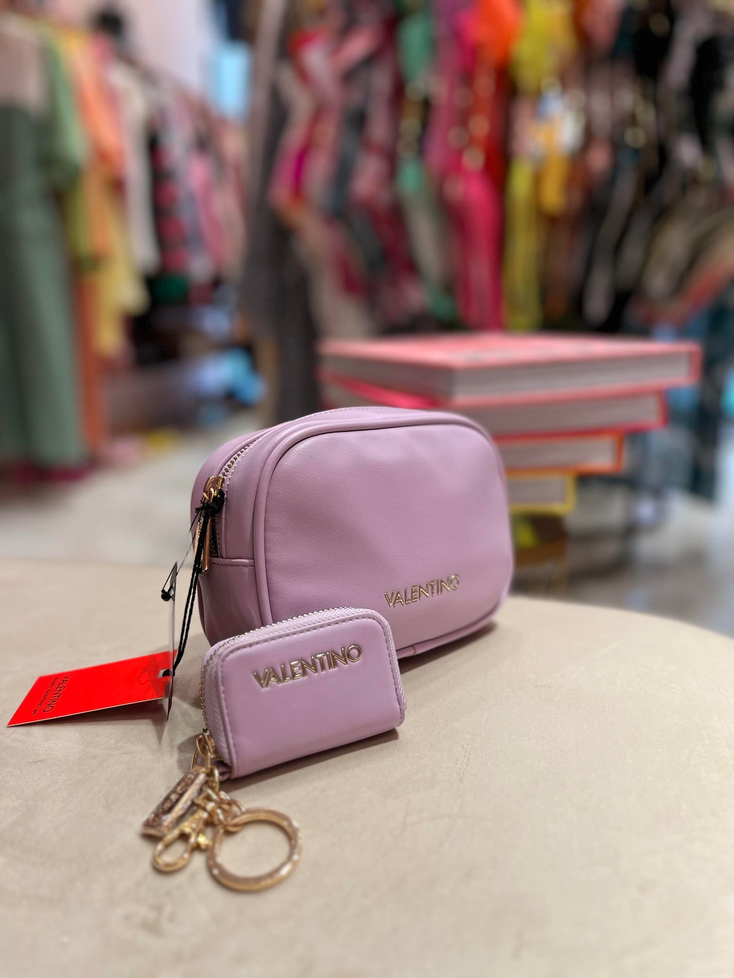 BANDOLERA VALENTINO  LILA