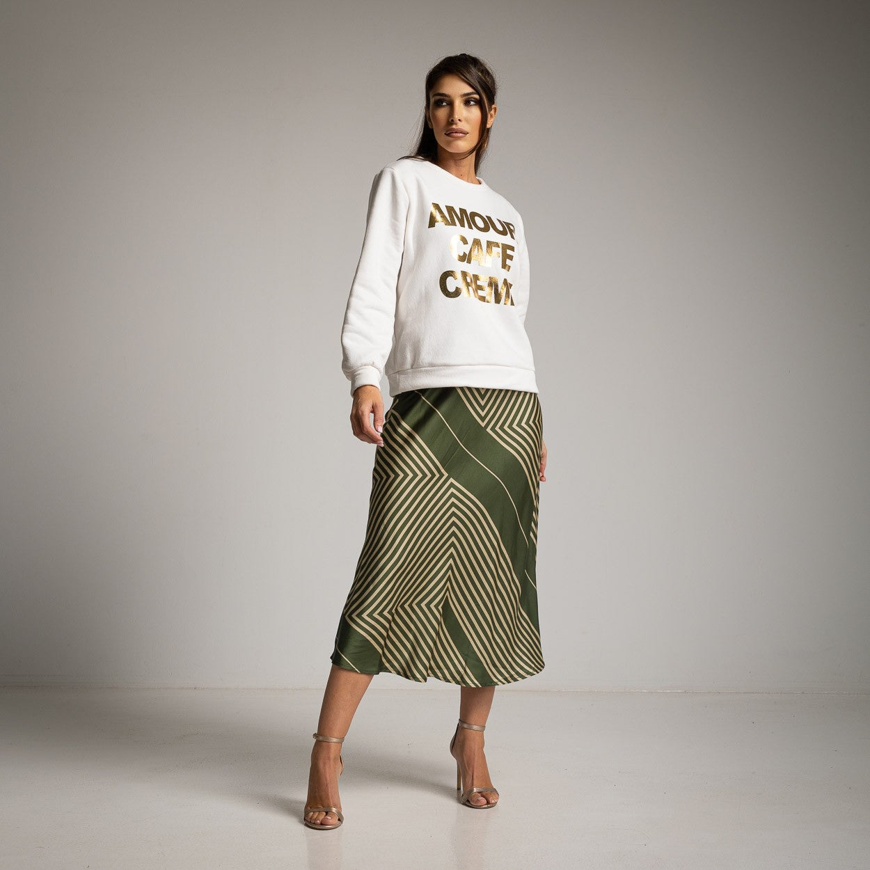 AMOUR CAFE CREME SWEATER