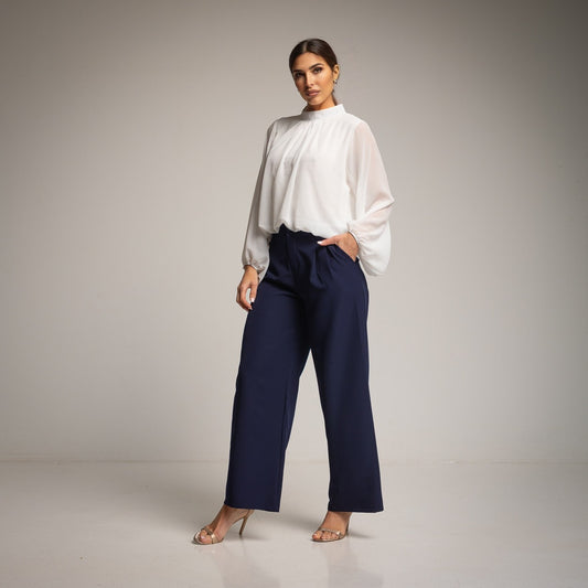WHITE ELEGANT SHIRT