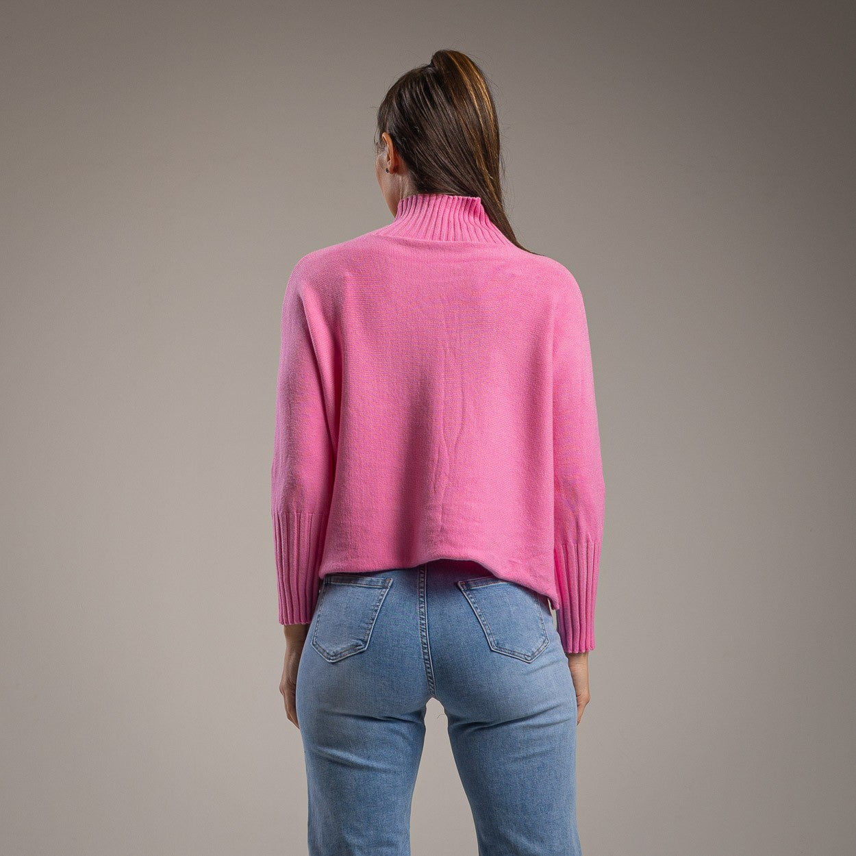 PINK TRICOT SWEATER