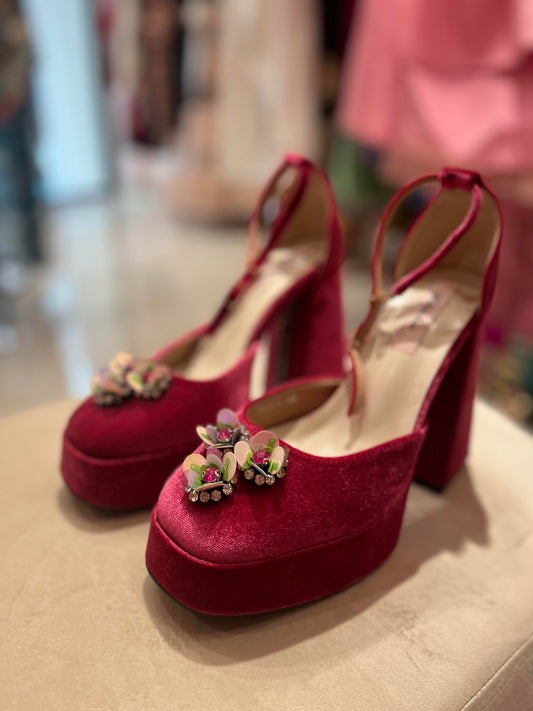 FRAMBOISE PLATEFORM HEELS