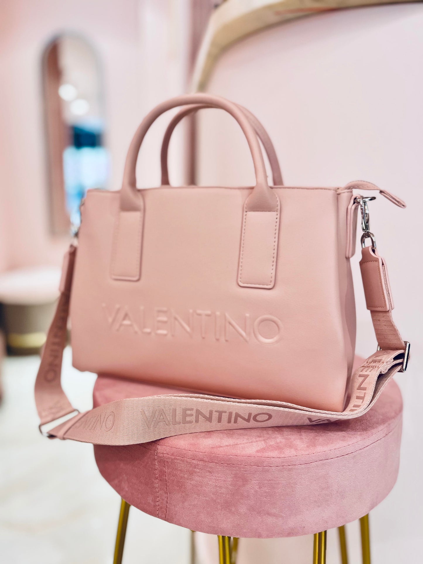 LIGHT PINK POWDER VALENTINO BAG