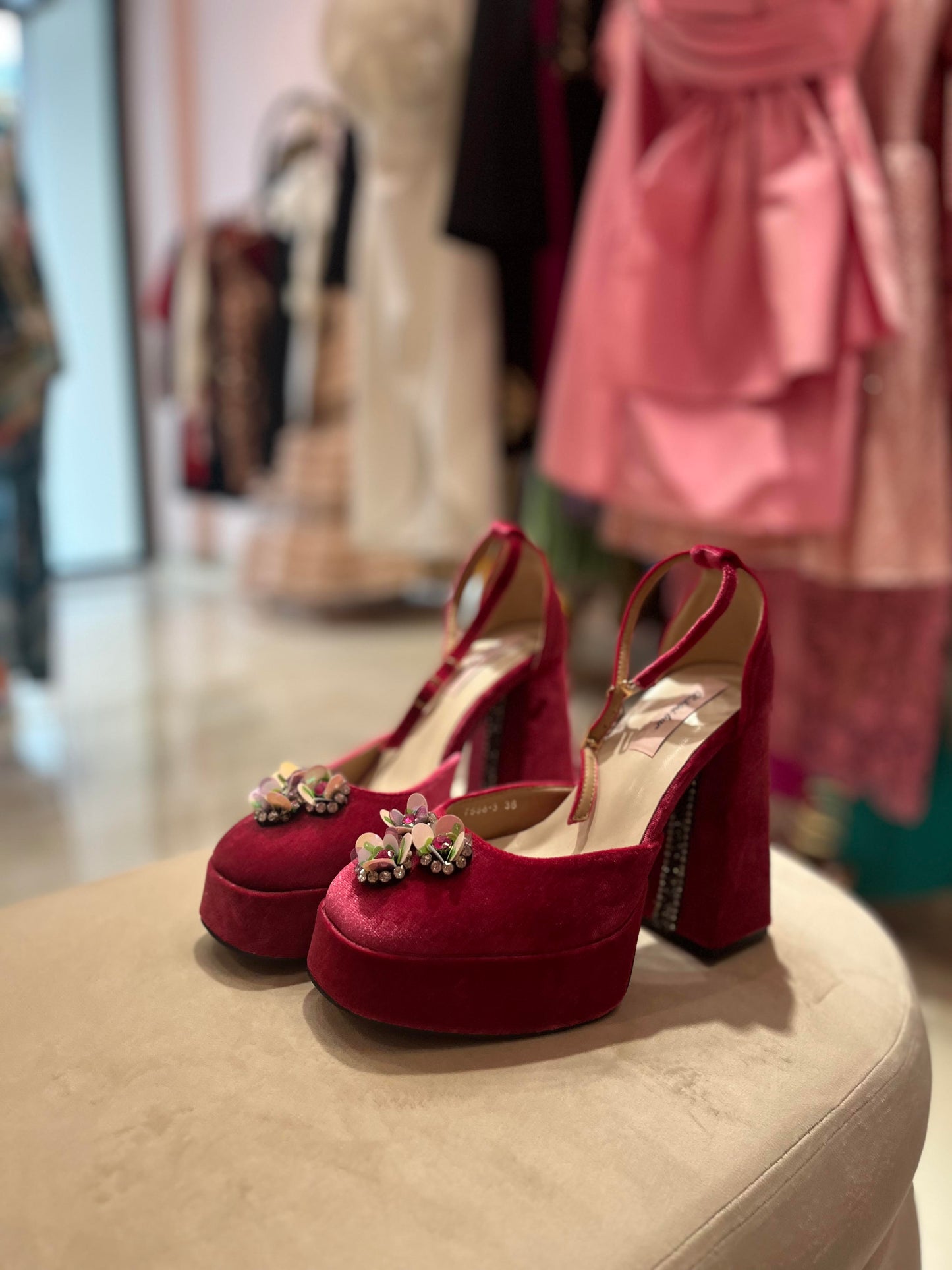 FRAMBOISE PLATEFORM HEELS