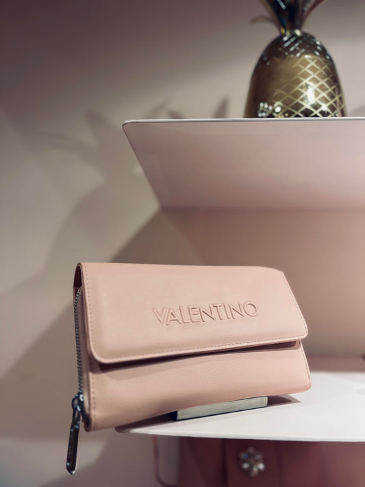 LIGHT PINK POWDER VALENTINO WALLET