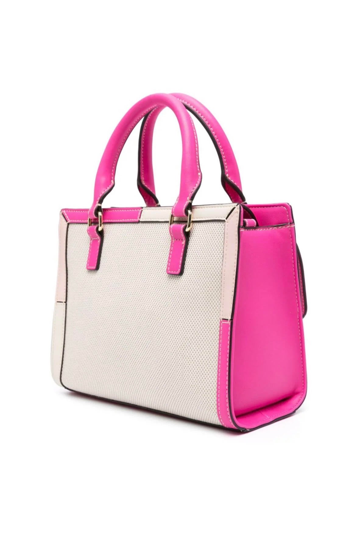 LOVE MOSCHINO COLORBLOCK TOTE BAG